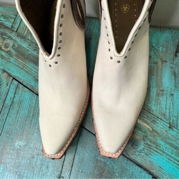 Ariat Greeley Western Boot Size 10B Southwestern Coastal Cowgirl - Picture 3 of 12